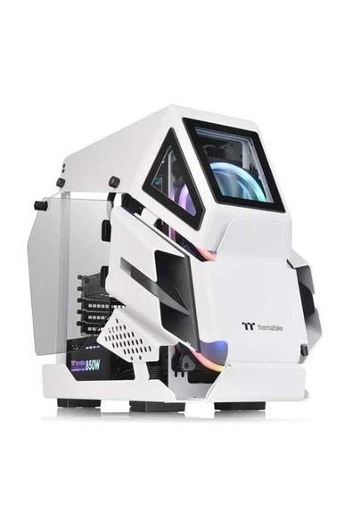 Snow Mıcro Ah T200 CA-1R4-00S6WN-00 Gamıng Mıcro-Tower Pc Kasası Beyaz ürün görseli 1