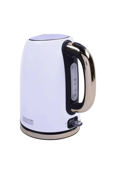 Worldwıde Gem Titan 1.7 Litre Parlak Beyaz Gold Su Isıtıcısı ürün görseli 1