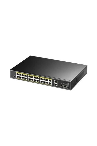 Cudy GS1026PS2 2port Gigabit 24PORT Gigabit Poe 10/100MBPS 300W Metal Kasa Switch ürün görseli 1