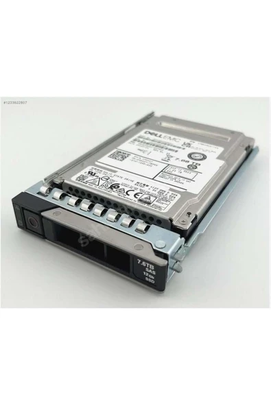 10TB 3.5'' 7.2K 12Gbps SAS Harddisk ürün görseli 1