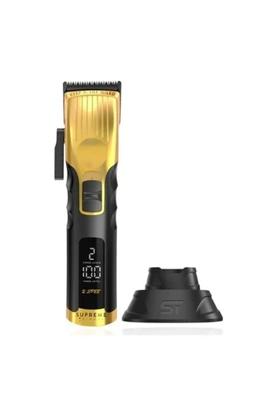 Supreme Trimmer Gold 2spee Clipper | LCD Göstergeli | Ultra Sessiz | Ergonomik ürün görseli 1