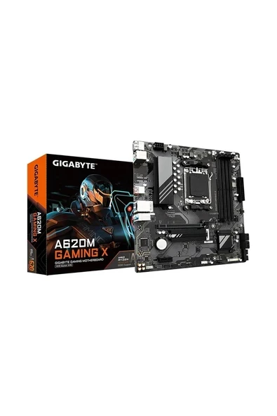 Gıgabyte A620M GAMING X 6400 Mhz (O.C) DDR5 Soket Am5 mAtx Anakart ürün görseli 1