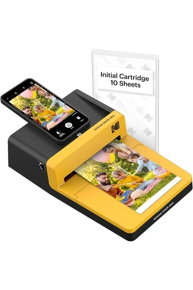 Dock ERA 4PASS Mobil Fotoğraf Yazıcı 10x15 cm Bluetooth Bağlantılı, 10 Adet Fotoğraf, Retro Tasarım ürün görseli 1
