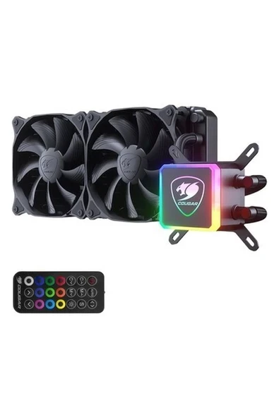 Cougar 240MM Aqua 240 Rgb CGR-AQUA-240 Argb Sıvı Soğutmalı Işlemci Fanı Tr4 Uyumlu ürün görseli 1