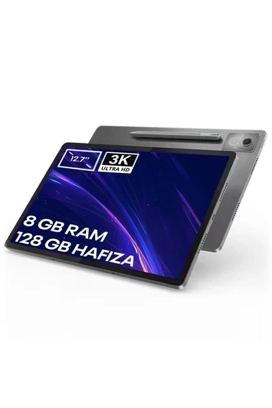 Lenovo Idea Tab Pro 12.7 inç 3K UHD Mat Edition 8GB Ram 128GB Hafıza Luna Gri Tablet (ZAE50038TR) ürün görseli 1