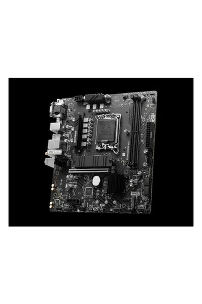 Msı B760M Bomber Wıfı Ddr5 Motherboard Lga 1700 Micro Atx HDMI Dp D-Sub ürün görseli 1
