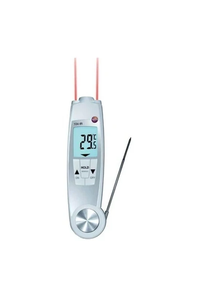 Testo 104-IR Problu ve Lazerli Gıda Termometresi ürün görseli 1
