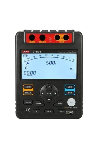 Uni-T UT-512A Seri Yalıtım Direnci Test Cihazı ürün görseli 1