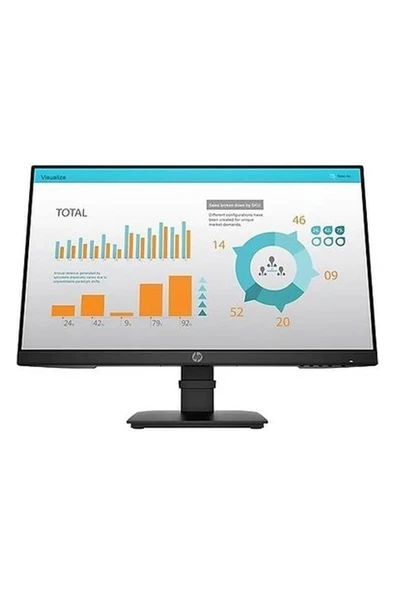 HP P24 G4 1A7E5AA 23.8" 60Hz 5ms (HDMI+VGA+Display) FHD IPS Monitör ürün görseli 1