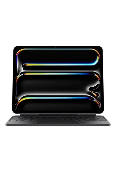 Magic Keyboard For iPad Pro 13'' (M4) - Türkçe Q-Klavye - Siyah MWR53TQ/A ürün görseli 1