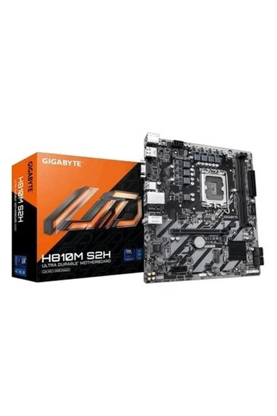 Gıgabyte H810M S2H Intel H810M Soket 1851 Ddr5 6400MHZ(OC) M.2 Anakart ürün görseli 1