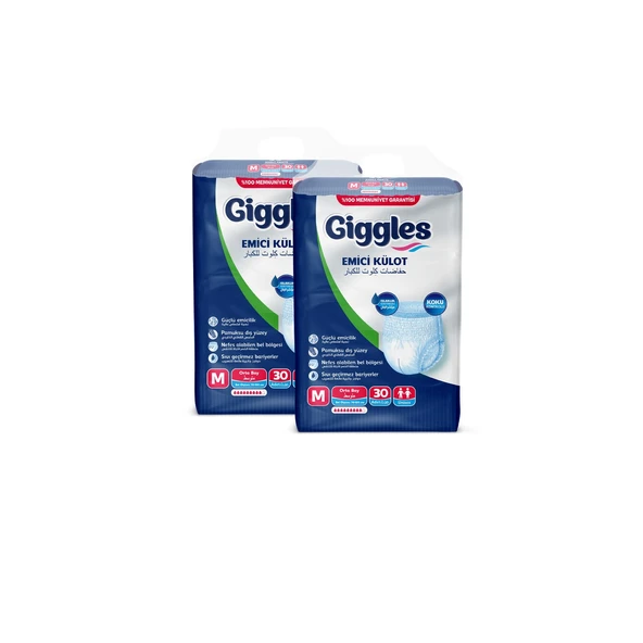 Giggles Emici Külot M-Medium Beden 60 Adet - Resim 2