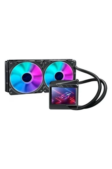 Asus ROG RYUJIN II 240 ARGB OLED AURA SYNC RGB 2X NOCTUA IPPC 2 PWM 120MM ADRESLENEBİLİR RGB FAN SIVI CPU SOĞUTUCUSU V2 ürün görseli 1
