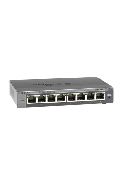 NG-GS108E Gigabit Web Managed (Plus) Switch8 X 10/100/1000Base-T ürün görseli 1
