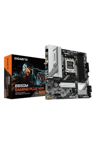Binbir Göz Bilgisayar Gıgabyte B650M-GAMING-PLUS-WIFI 4xddr5 2xdp/1xhdmı 2xm.2 Am5 Anakart ürün görseli 1