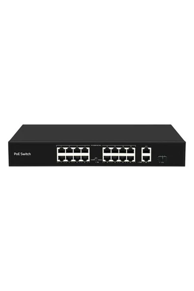 SCSI SC161SFPAF 16 Port Poe Switch ürün görseli 1