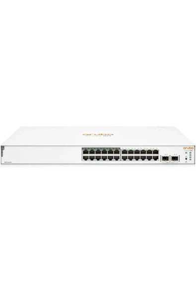 Aruba 24port 195w 12port Poe Instant On 1830-24g Jl813a Gıgabıt 2xsfp Yönetilebilir Switch Rackmount ürün görseli 1