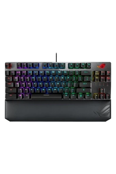 Asus ROG Strix Scope TKL Deluxe Kablolu Mekanik RGB Oyuncu Klavyesi ürün görseli 1