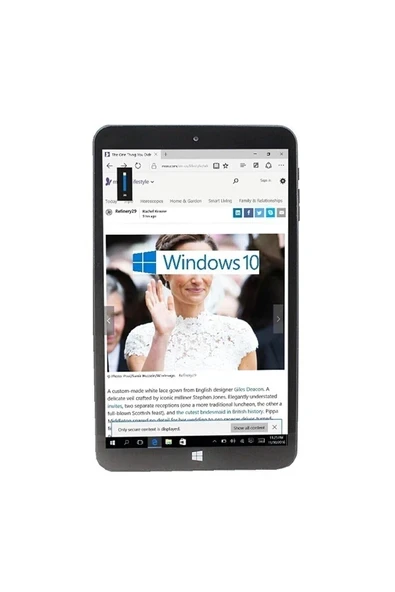 Ofis Ve Ev Için 8 Inç 2022 Uyumlu  Windows Tablet Pc ürün görseli 1