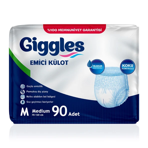 Giggles Emici Külot M-Medium Beden 90 Adet ürün görseli 1