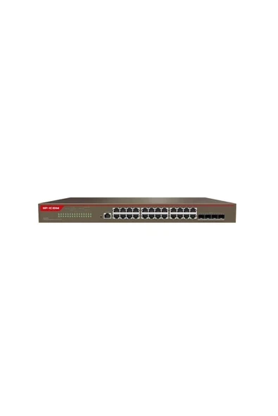 - G5328X Cloud Managed Switc, L3 10G ,24 X 10/100/1000Base-T Ethernet Ports, 4 X Independent ürün görseli 1