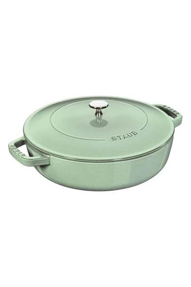 Staub La Cocotte 28 cm  Demir Döküm Sote Tenceresi Chistera Adaçayı ürün görseli 1