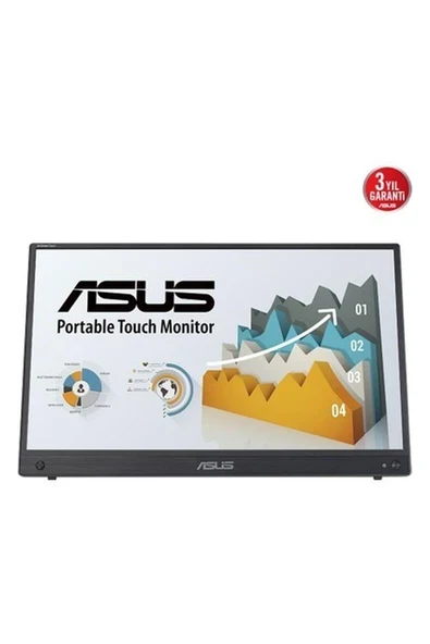 Asus Zenscreen MB16AMTR Portable  15.6 IPS 1920X1080 5ms Mini-Hdmı Usb-C mm 3yıl 10 Parmak Dokunmatık, Dahılı Batarya, Usb-C To A Adaptor, Eyecare Tasınabılır USB Monıtor ürün görseli 1
