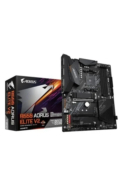 Gigabyte B550 Aorus Elite V2 Am4 Ddr4 Ses Glan Dp/hdmi Sata3 Usb3.2 Atx ürün görseli 1