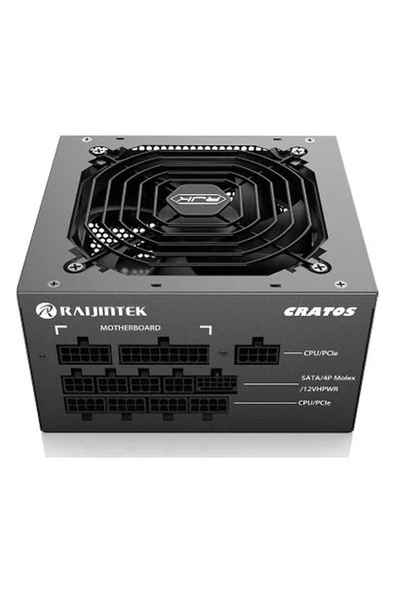 Cratos Atx 3.0 1000W 80+ Gold Pcıe 5.0 Full Moduler Atx Güç Kaynağı (RJ-0R30B00005) ürün görseli 1