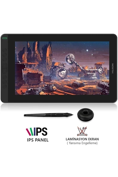 Kamvas 13 Ips Panel Full Hd Lcd Grafik Tablet 8192 Basınç Hassasiyeti 5080lpı Çözünürlük ürün görseli 1
