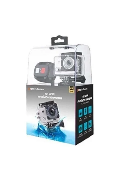 Preo My Camera Pmc-08 4K Wi-Fi Aksiyon Kamera ürün görseli 1