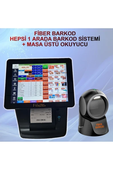 Hepsibir Arada Barkod Sistemi/android / Fiber Barkod / A Kalite ürün görseli 1