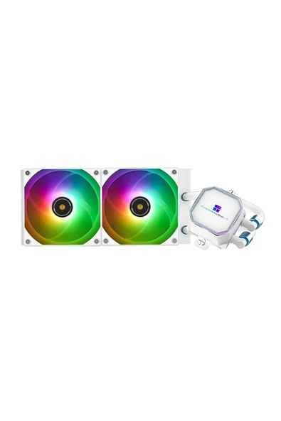 Thermalright Frozen Prism 240 ARGB 240mm Intel-AMD Uyumlu Beyaz İşlemci Sıvı Soğutucu ürün görseli 1