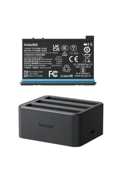 INSTA360 X4 Batarya + Fast Charge Hub ürün görseli 1
