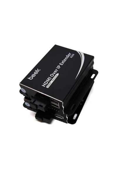 Beek IP HDMI KVM Fiber Sinyal Uzatma Cihazı, Single Mode, SC, 20km, 1080PBeek IP HDMI KVM Fiber Exte ürün görseli 1