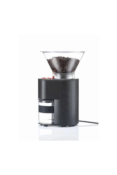 Bistro Elektrikli Kahve Öğütücü Borosilikat Cam Tutucu, French Press ve Espresso Uyumlu ürün görseli 1