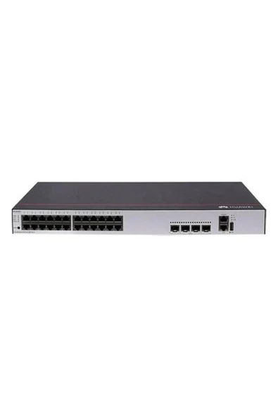 Huaweı S5735-L24T4S-A1 (24*10/100/1000BASE-T Ports, 4*ge Sfp Ports, Ac Power) Switch ürün görseli 1