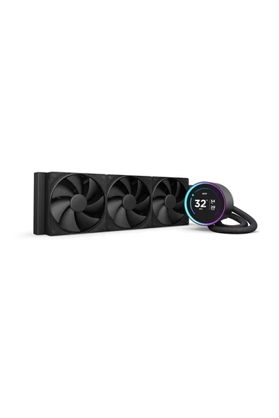 Nzxt Kraken Elite Siyah IPS LCD 360 mm Intel-Amd Uyumlu Sıvı Soğutucu ürün görseli 1