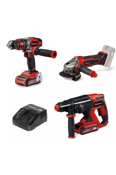Einhell Te-Tk 18/3 (Cd+Ag+Hd) Elektrikli Alet Seti ürün görseli 1