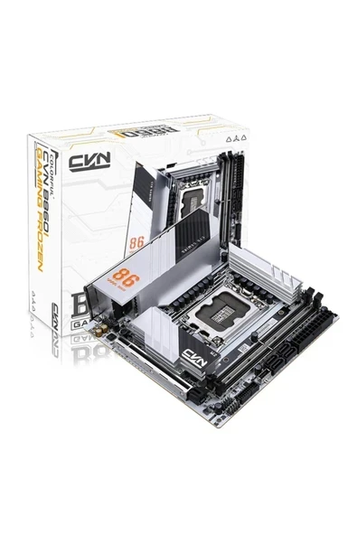 CVN B860I GAMING FROZEN V20 DDR5 8800MHz ITX Gaming (Oyuncu) Anakart ürün görseli 1