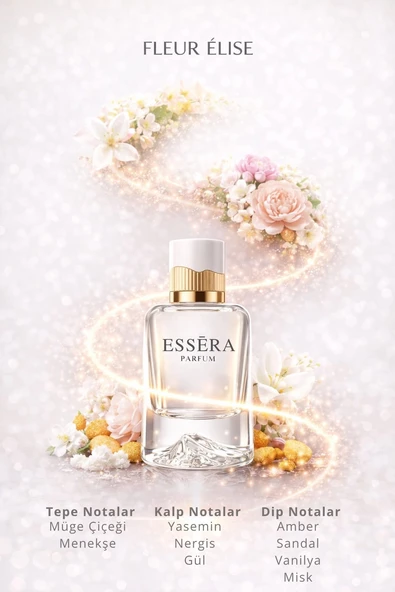 ESSERA PARFÜM Fleur Elise EDP Kadın Parfüm 50ml ürün görseli 1