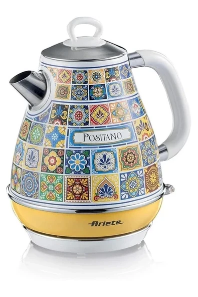 Positano Elektrikli Su Isıtıcı 1,7 Litre Kettle 2869/0P - Paslanmaz Çelik Gövde, Handmade ürün görseli 1