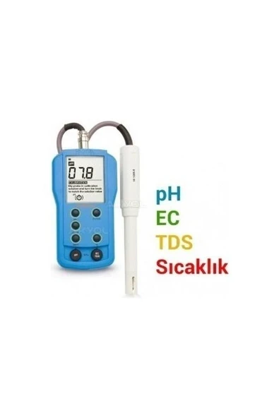 Hanna Hı 9812-5 Harici Problu Ph / Ec / Tds / Sıcaklık Ölçer ürün görseli 1