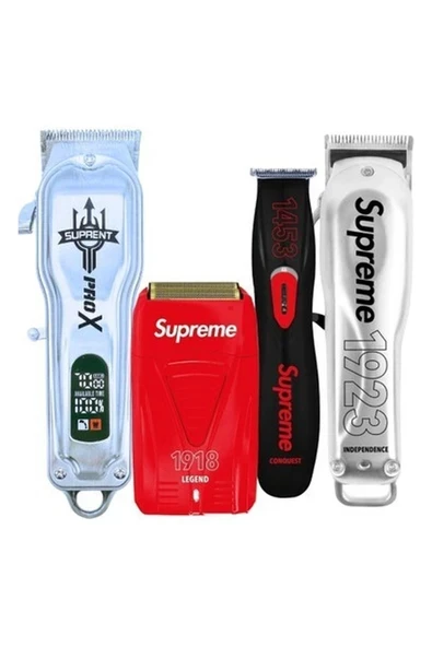 Suprent Pro x & Supreme 1453 & Supreme 1923 & Supreme 1918 Tıraş Makineleri ürün görseli 1