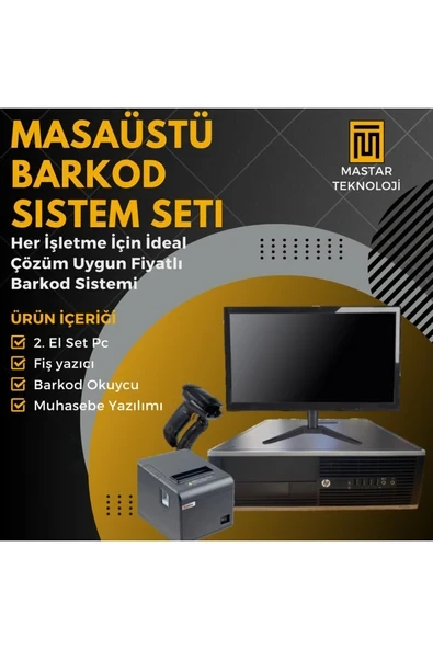 MASAÜSTÜ BARKOD SİSTEMİ ürün görseli 1