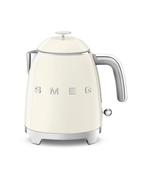 Smeg, Küçük elektrikli su ısıtıcısı KLF05CREU 0,8 L, paslanmaz çelik filtre, emniyet kapatması, su seviyesi göstergesi, kaymaz taban ve entegre kablo saklama alanı, güç 1400W, krem ürün görseli 1