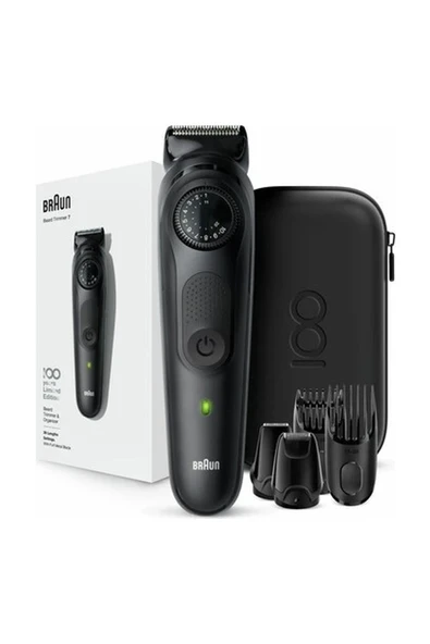 Braun BT7040 100. Yıl Özel Max Serisi Kablosuz, 4 Ek Ataçmanlı, Saç&sakal Düzeltici ürün görseli 1