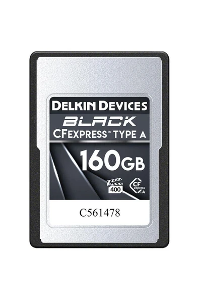 Delkin Devices 160GB Black Cfexpress Type A Hafıza Kartı ürün görseli 1