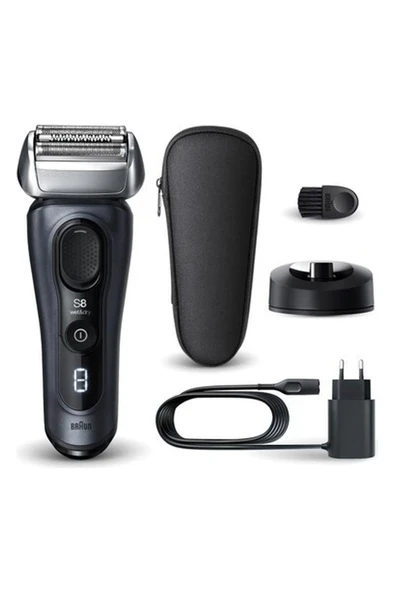 Braun Series 8 8513S Şarj Standlı Islak & Kuru Elektrikli Tıraş Makinesi ürün görseli 1