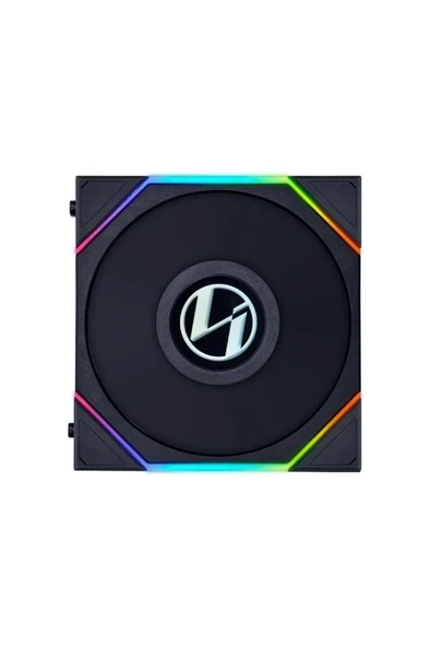 Unı Fan Tl-lcd 3x120mm Siyah Kasa Fanı (G99.12TLLCD3B.00) ürün görseli 1